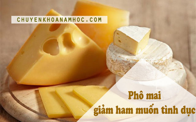 giảm ham muốn tình dục bằng thực phẩm