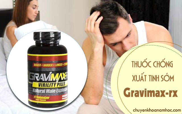 Thuốc chống xuất tinh sớm Gravimax-rx