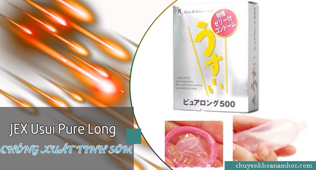 JEX Usui Pure Long chống xuất tinh sớm