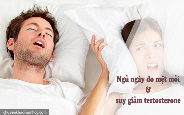 Ngủ ngáy là dấu hiệu nhận biết đàn ông yếu sinh lý