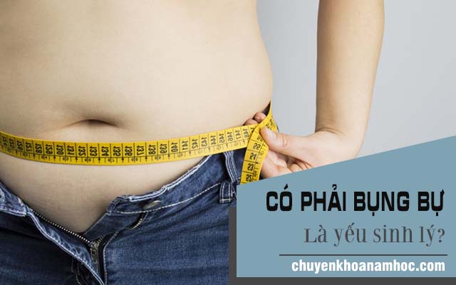 Có phải bụng bự là yếu sinh lý