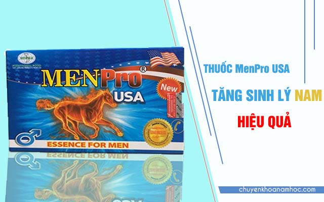 MenPro USA là thuốc tăng cường sinh lý