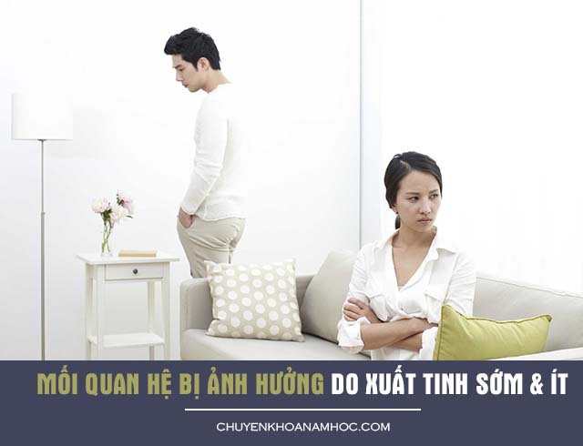 xuất tinh ít là bị gì