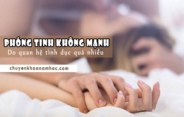 Phóng tinh không mạnh