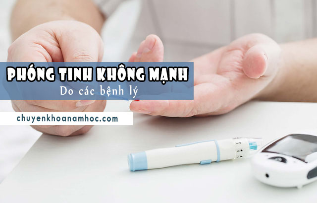 Phóng tinh không mạnh