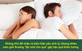 Nguyên nhân, triệu chứng yếu sinh lý