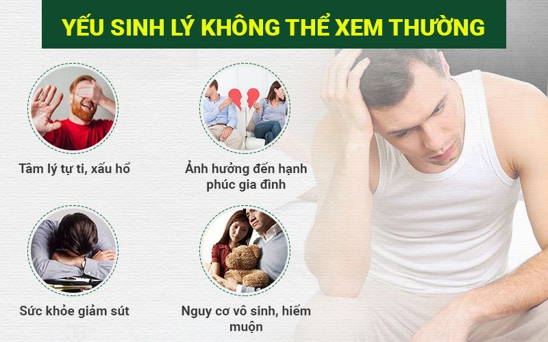 Tác hại do yếu sinh lý