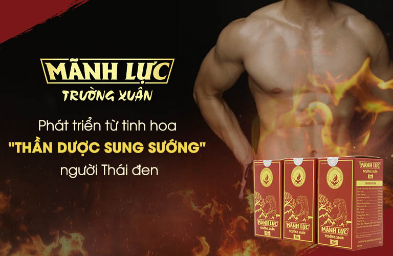 Mãnh lực Trường xuân khắc chế bệnh nam khoa bằng bí quyết của người Thái Đen